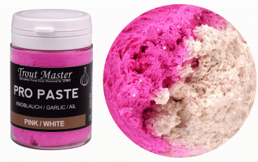 trout master paste pink white glitter